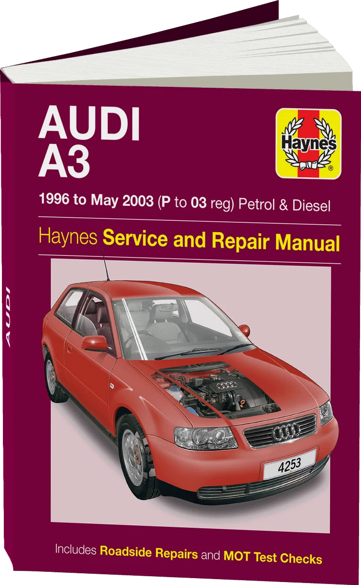 Audi A3 Petrol & Diesel (96 - May 03) Haynes Repair Manual