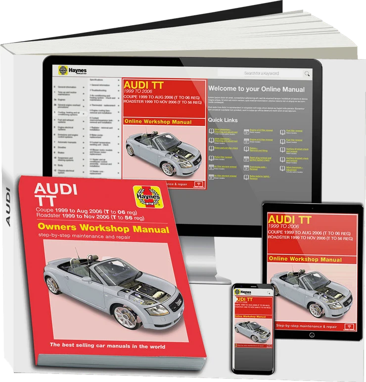 Audi TT (1999-2006) T to 56 Haynes Repair Manual