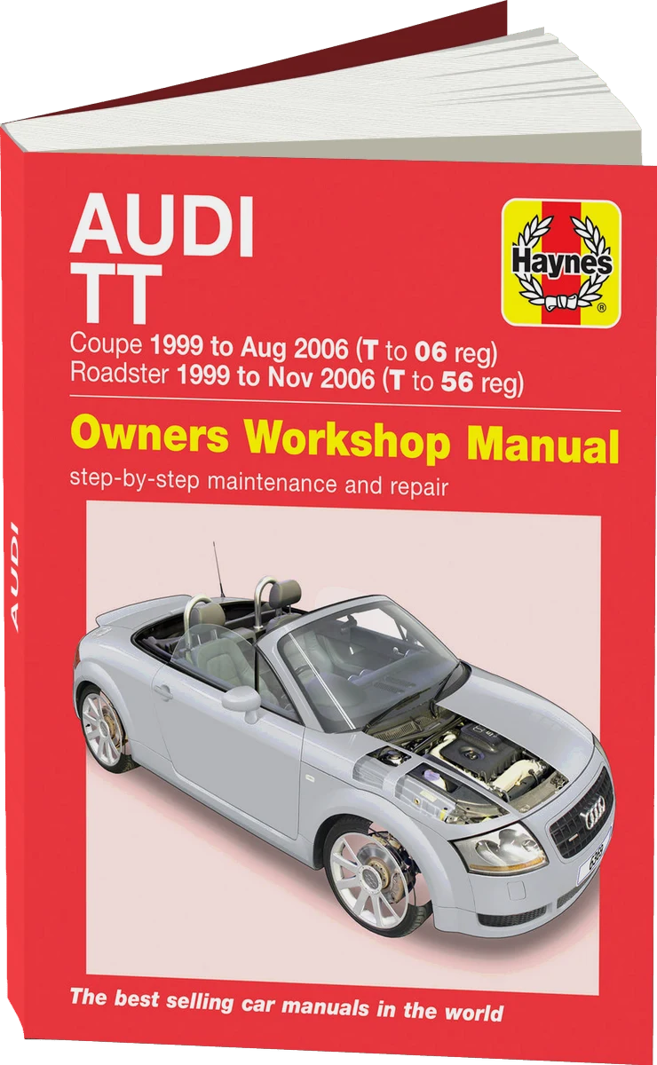 Audi TT (99 to 06) T to 56 Haynes Repair Manual