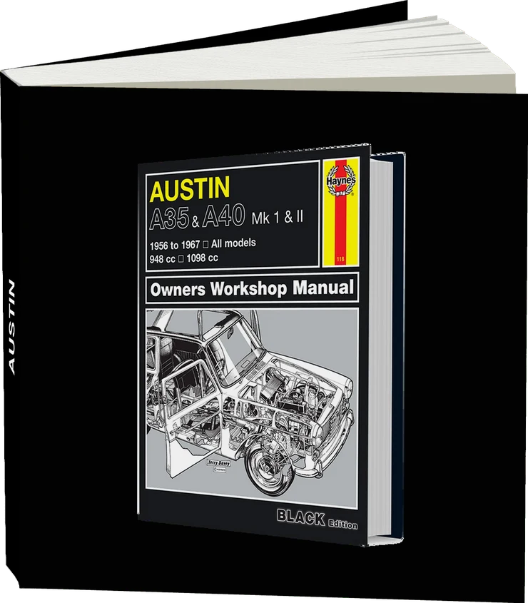 Austin A35 & A40 (1956-1967) Haynes Repair Manual - Premium Hardback Edition