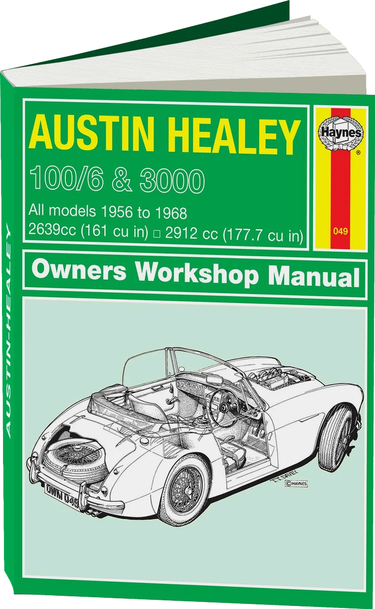 Austin Healey 100/6 & 3000 (1956-1968) Haynes Repair Manual