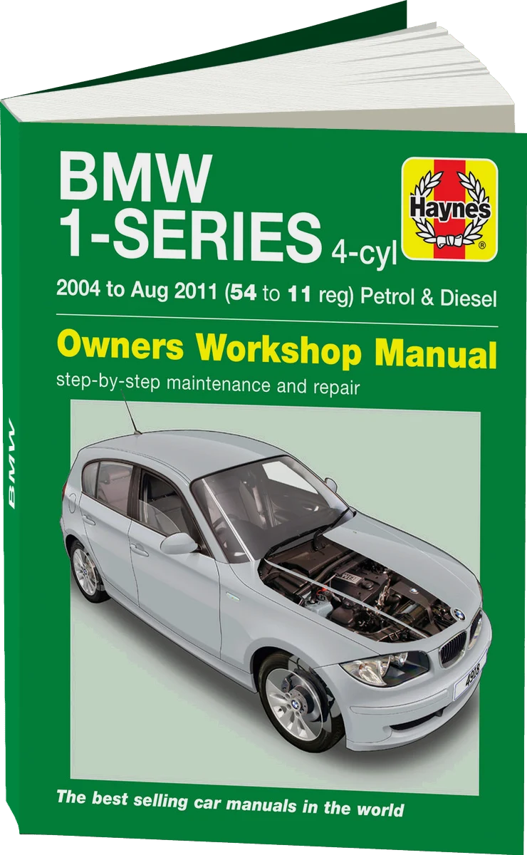 BMW 1-Series 4-cyl Petrol & Diesel (04 - Aug 11) Haynes Repair Manual