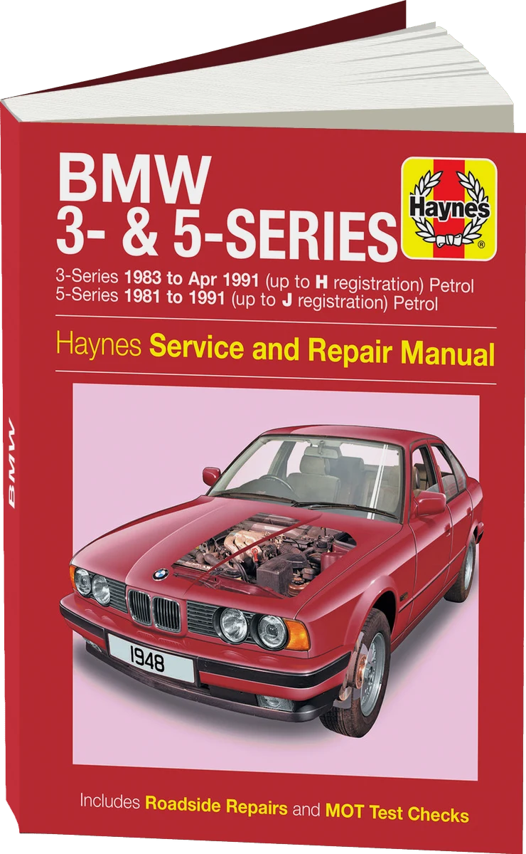 BMW 3- & 5-Series Petrol (81 - 91) Haynes Repair Manual