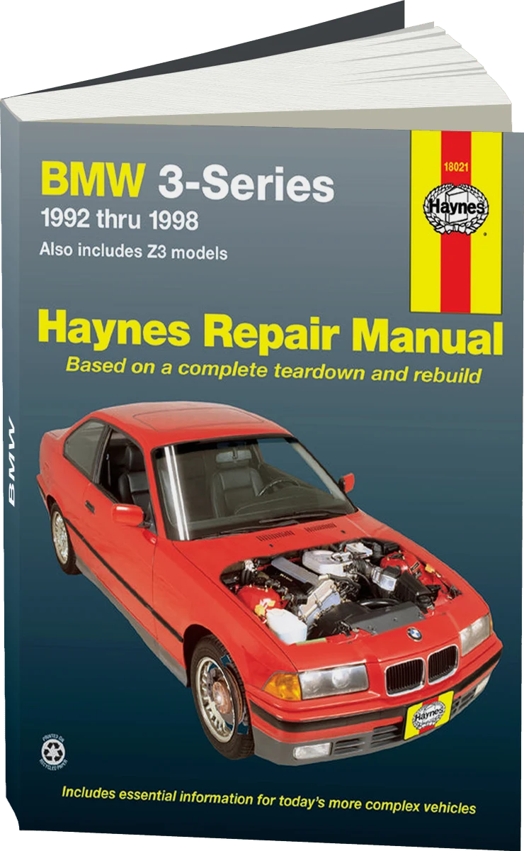 BMW 3 Series (92-98) & Z3 (96-98) Haynes Repair Manual