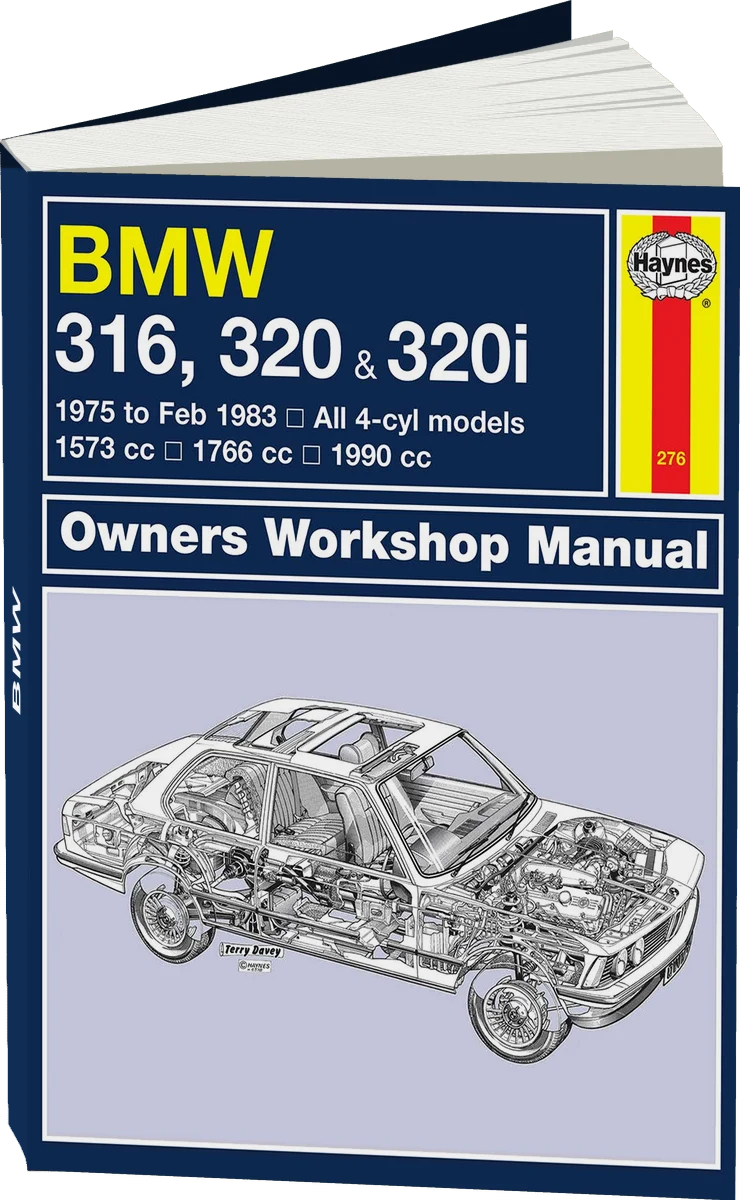 BMW 316, 320 & 320i (4-cyl)(1975-Feb 1983) Haynes Repair Manual