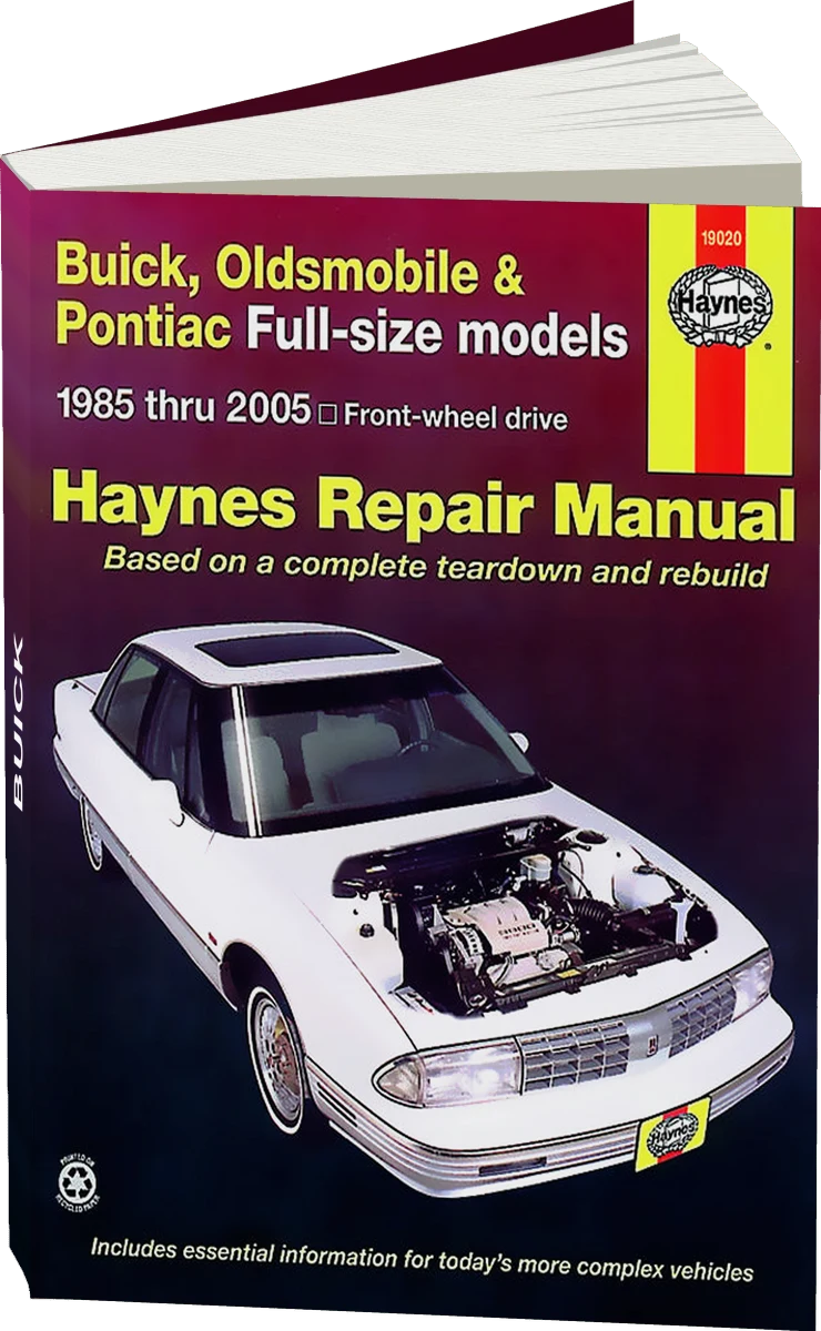 Buick, Oldsmobile & Pontiac full-size FWD (85-05) Haynes Repair Manual