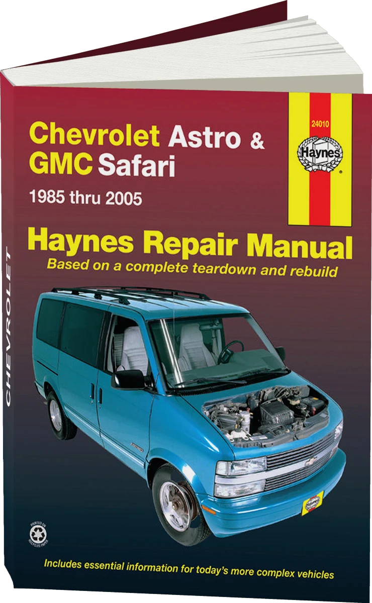 Chevrolet Astro and GMC Safari (1985-2005) Haynes Repair Manual (USA)