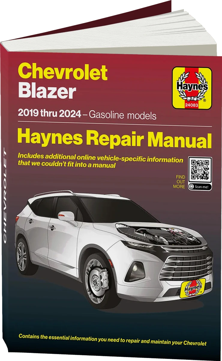 Chevrolet Blazer (2019-2024) Haynes Repair Manual
