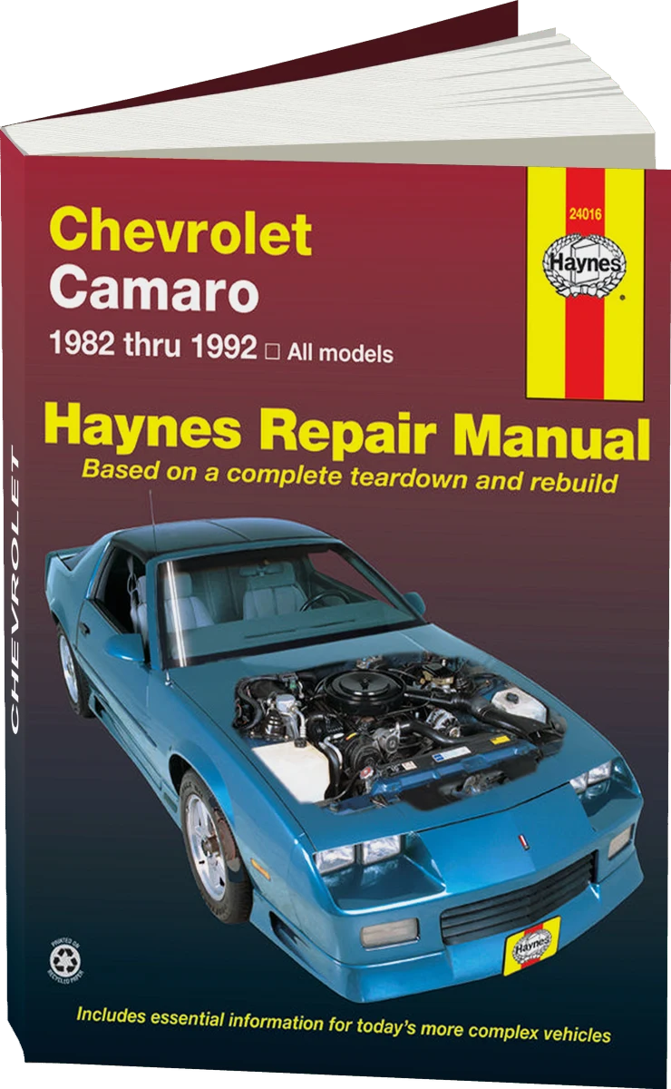 Chevrolet Camaro (82-92) Haynes Repair Manual