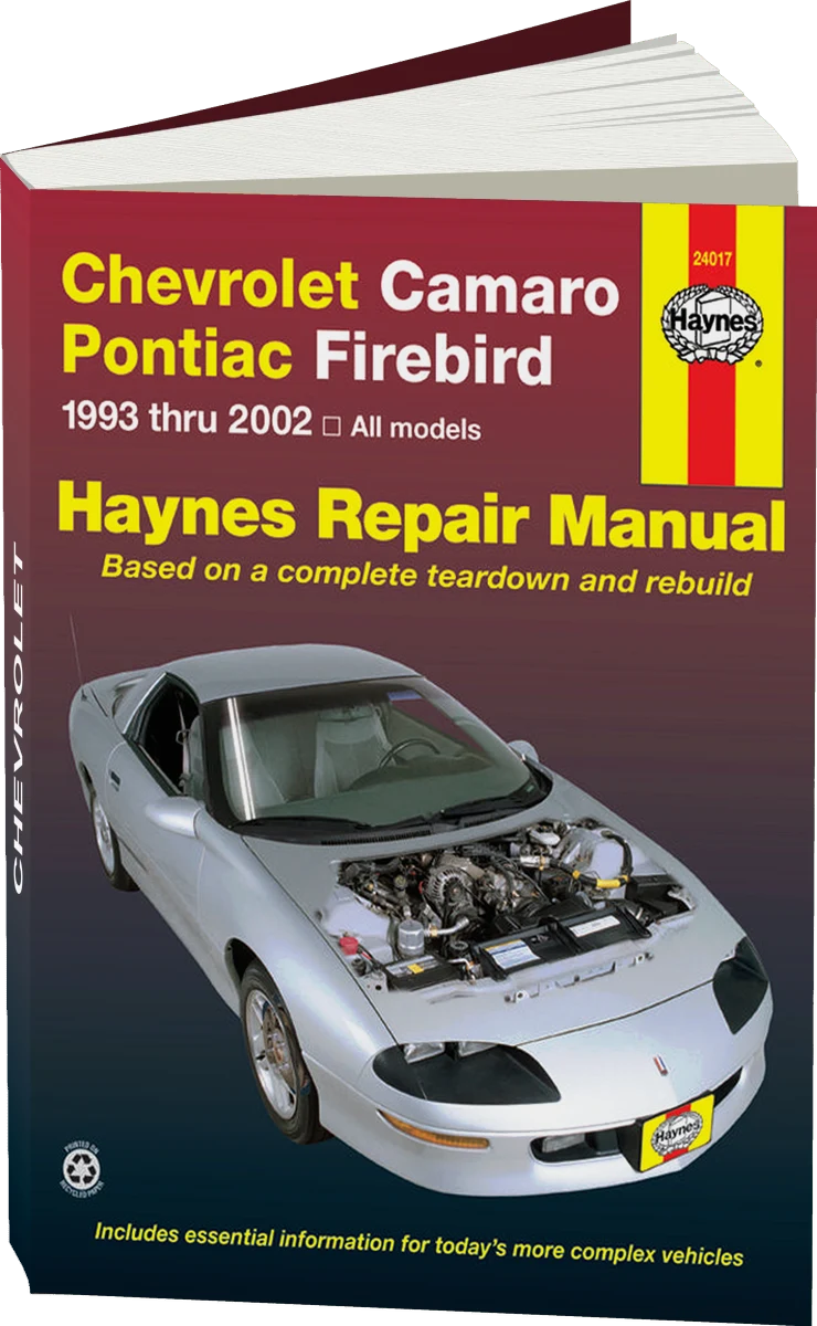 Chevrolet Camaro & Pontiac Firebird (1993-2002) Haynes Repair Manual (USA)