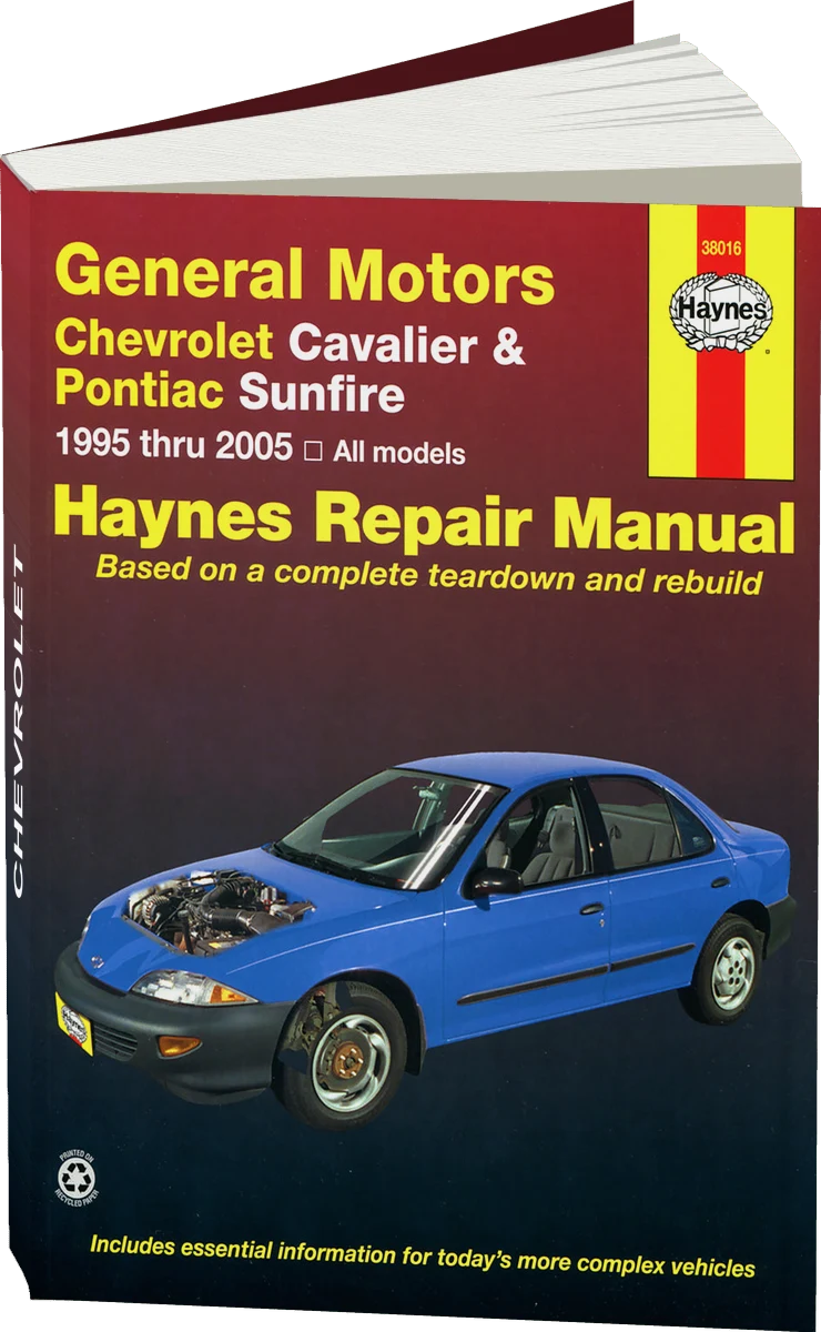 Chevrolet Cavalier and Pontiac Sunfire 1995 thru 2005 Haynes Repair Manual