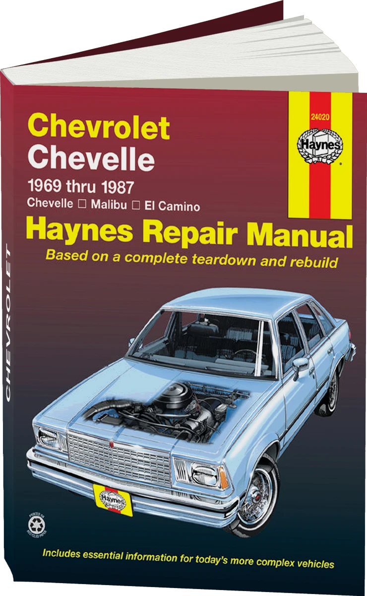 Chevrolet Chevelle, Malibu & El Camino (69-87) Haynes Repair Manual