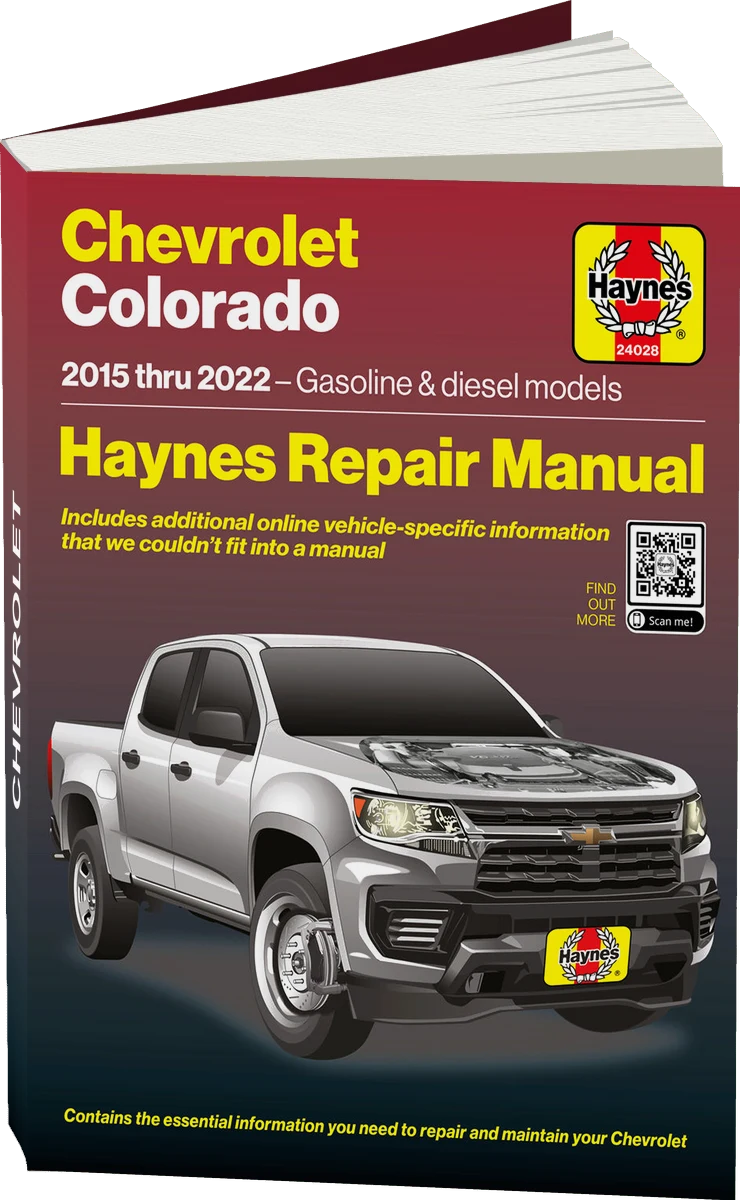 Chevrolet Colorado (2015 - 2022) Haynes Repair Manual