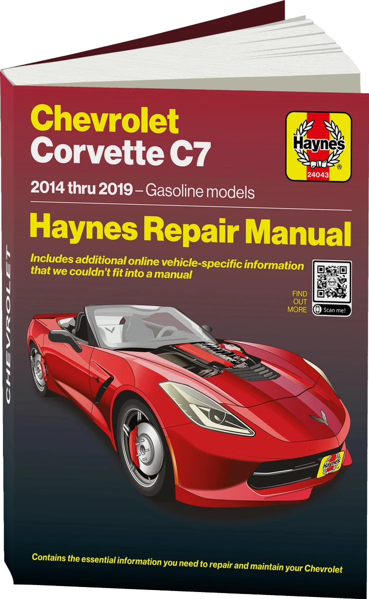 Chevrolet Corvette C7 (2014-2019) Haynes Repair Manual