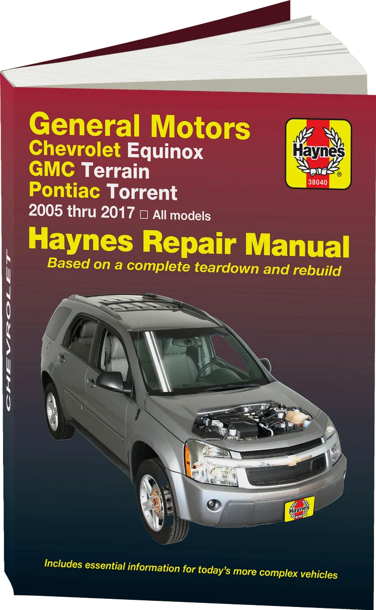 Chevrolet Equinox & Pontiac Torrent (2005-2017) Haynes Repair Manual (USA)