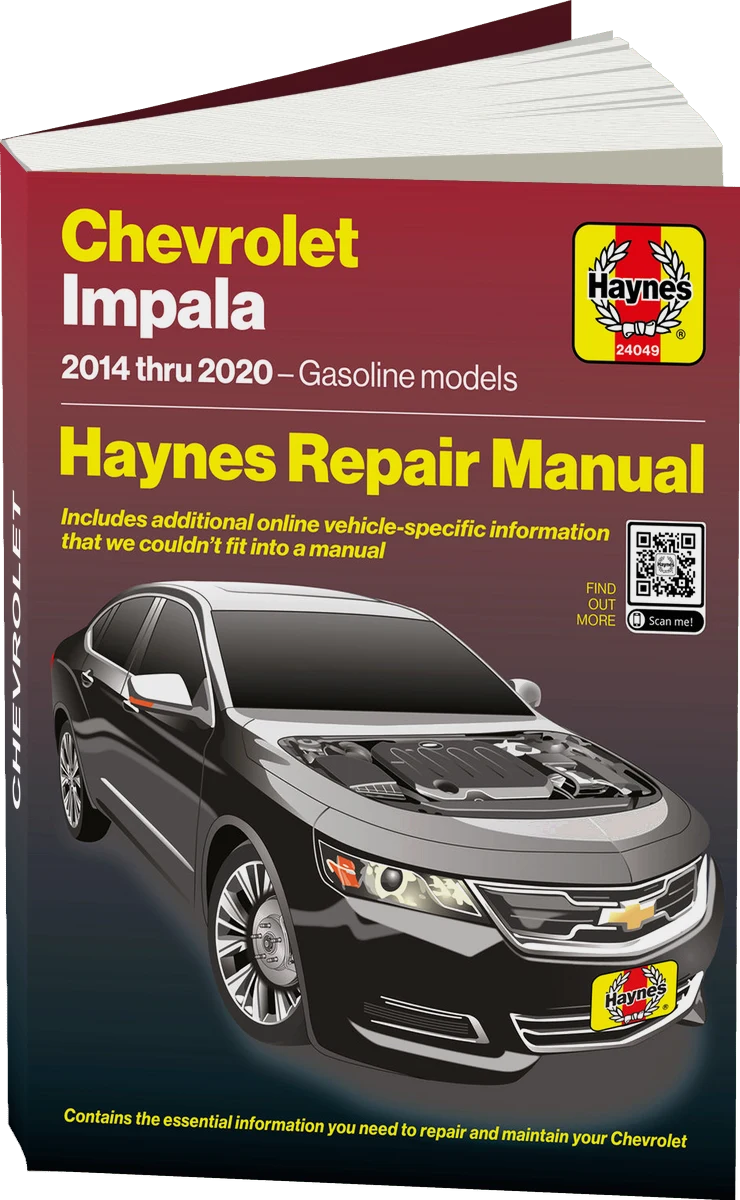 Chevrolet Impala (2014 - 2020) Haynes Repair Manual