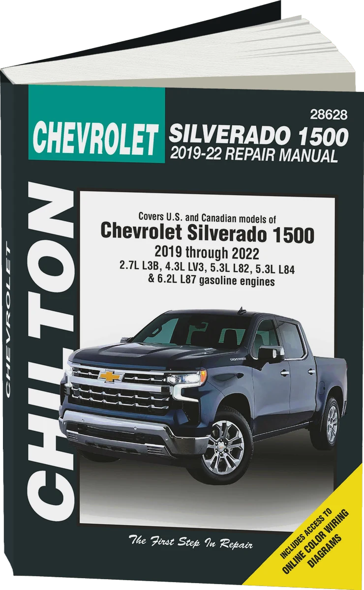 Chevrolet Silverado 1500 (2019-2022) Chilton Repair Manual