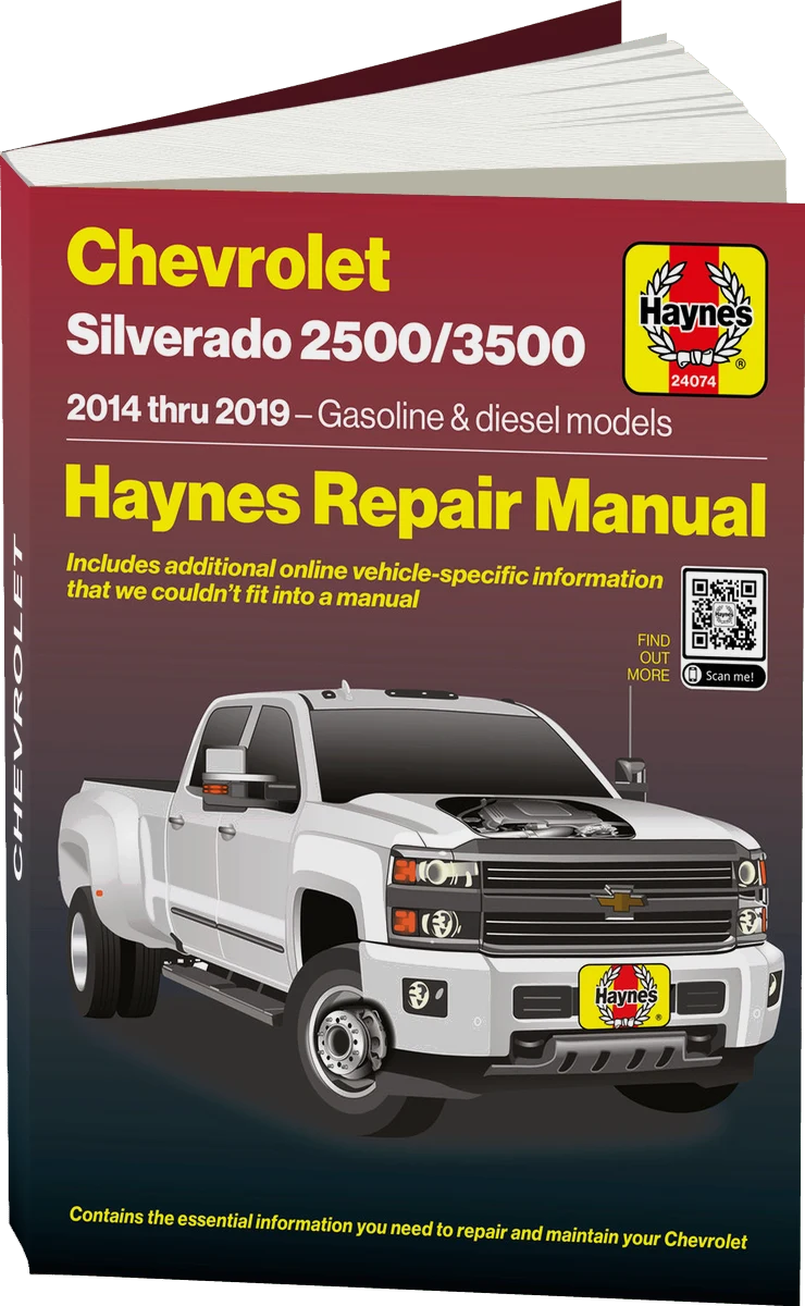 Chevrolet Silverado HD 2500/3500 (2014-2019) Haynes Repair Manual