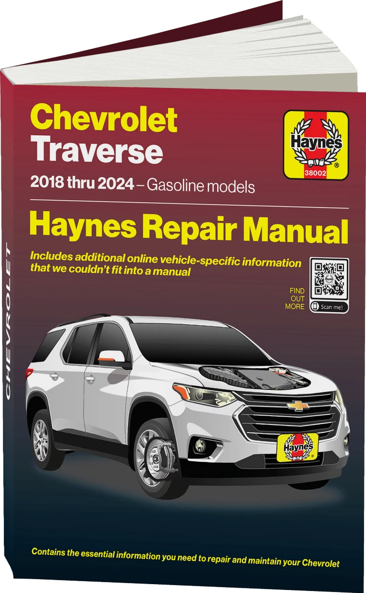 Chevrolet Traverse (2018 - 2024) Haynes Repair Manual