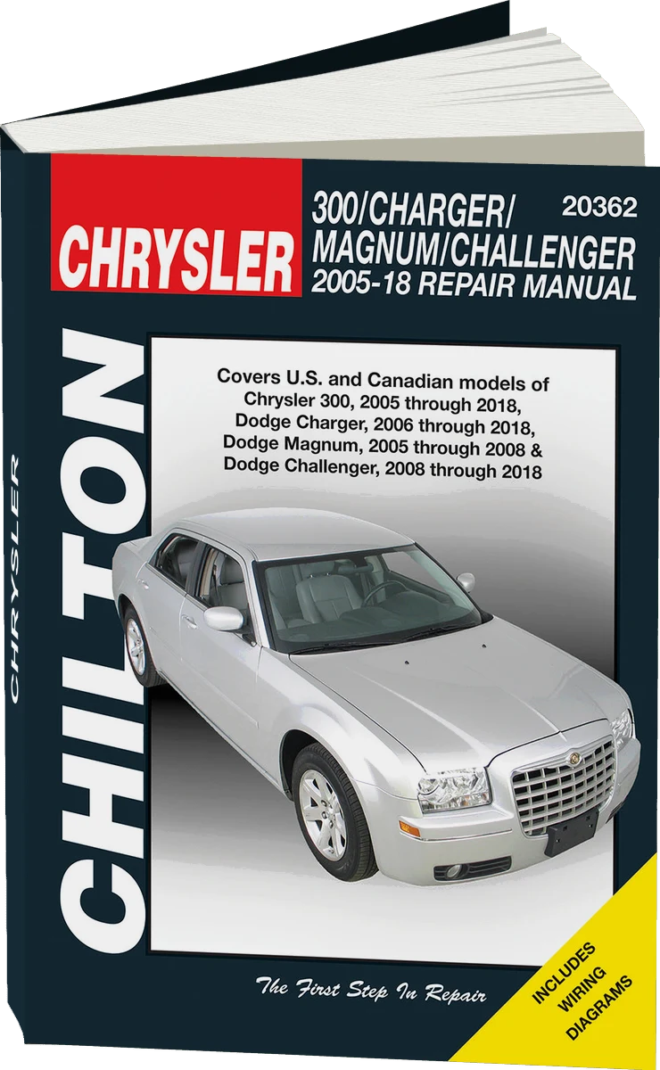 Chrysler 300 (05-18), Dodge Charger (06-18), Dodge Magnum (05-08) & Dodge Challenger (08-18) Chilton Repair Manual