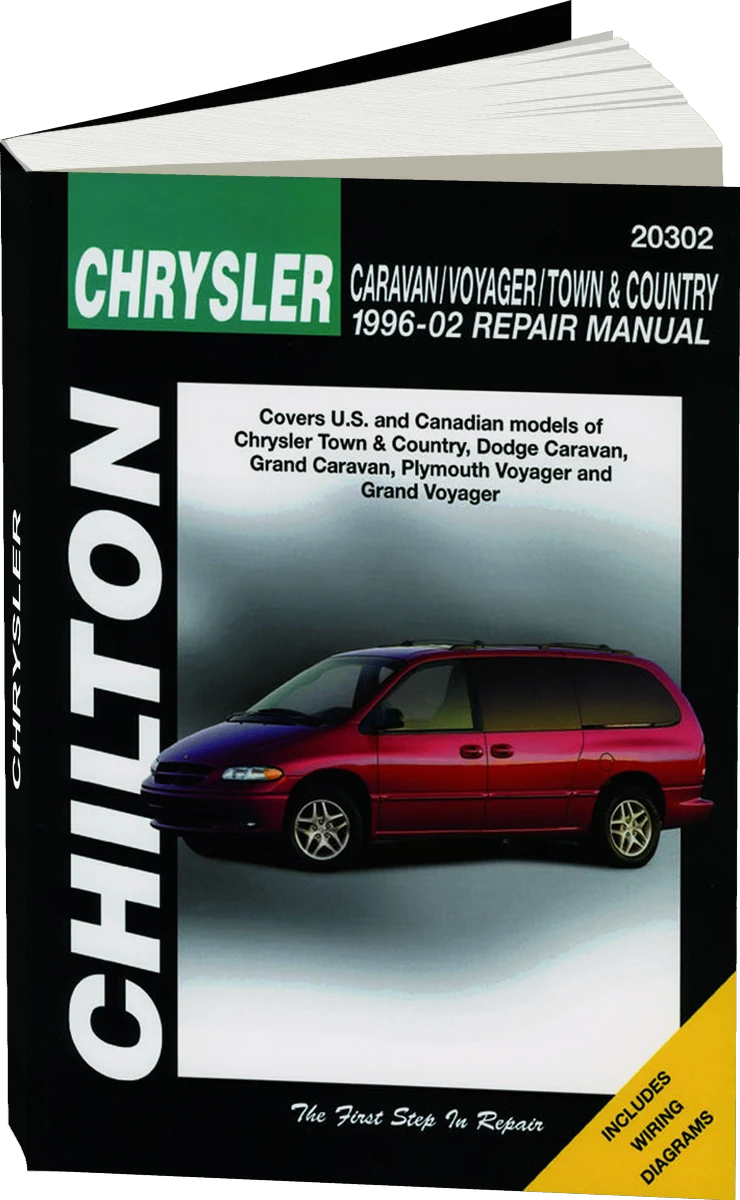 Chrysler Caravan/Voyager/Town&Country (1996-02) (exc. information specific to FWD models) Chilton Repair Manual (USA)