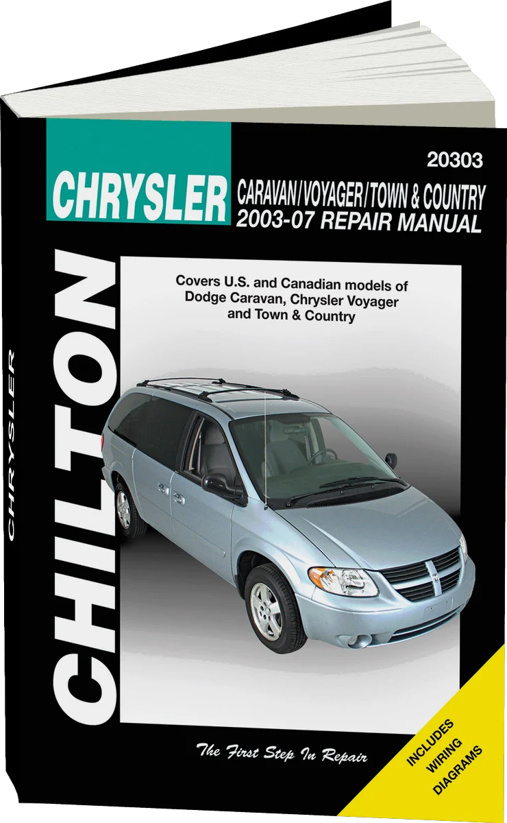Chrysler Caravan/Voyager/Town & Country (2003-07) (exc. information specific to FWD or diesel models) Chilton Repair Manual (USA)