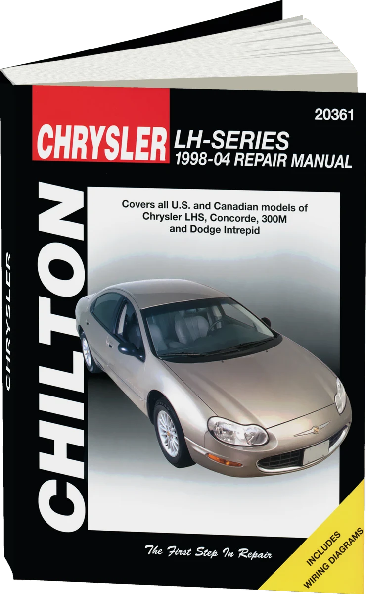 Chrysler LH-Series including LHS, Concorde, 300M & Dodge Intrepid (1998-04) Chilton Repair Manual (USA)