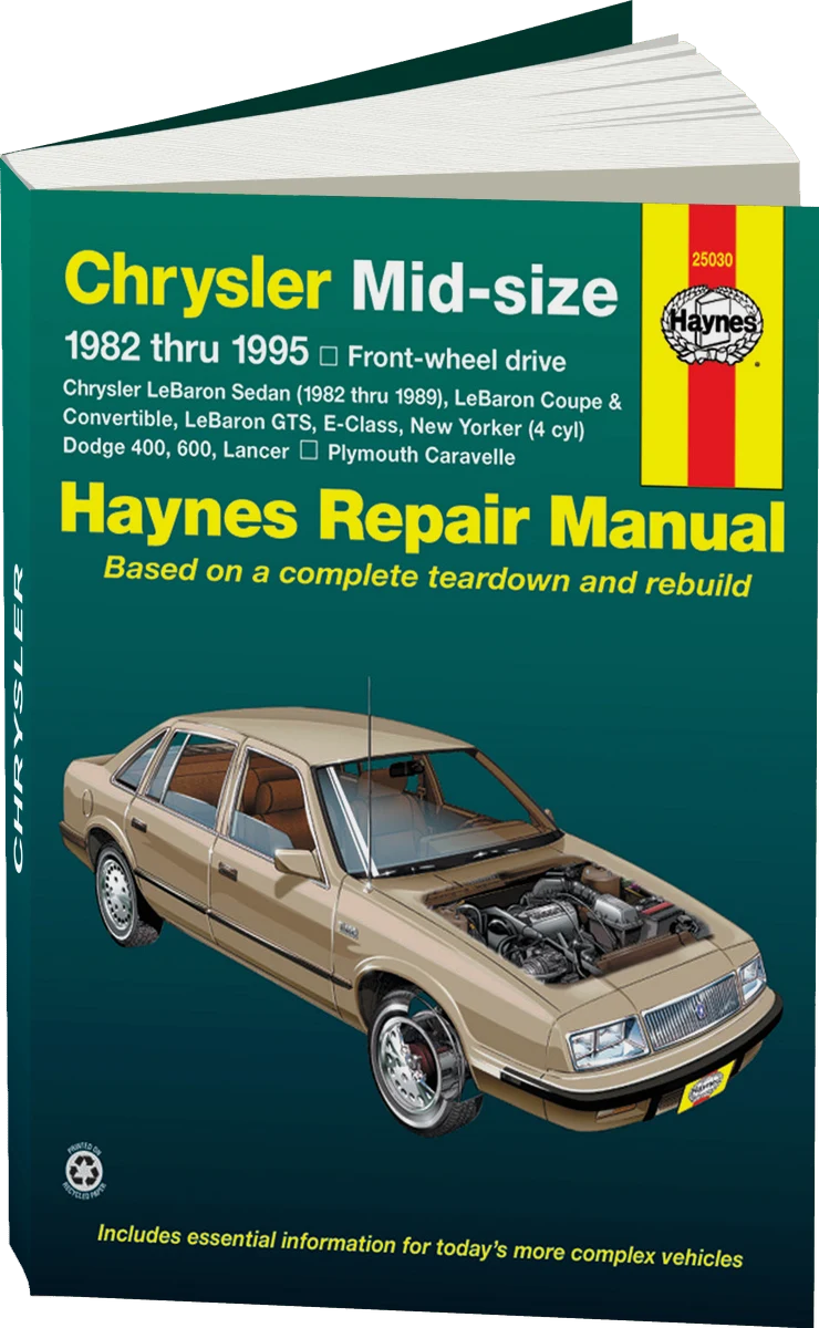 Chrysler Mid-size FWD (82-95) Haynes Repair Manual