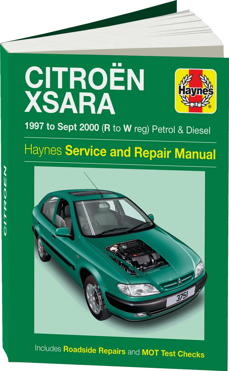 Citroen Xsara Petrol & Diesel (97 - Sept 00) Haynes Repair Manual