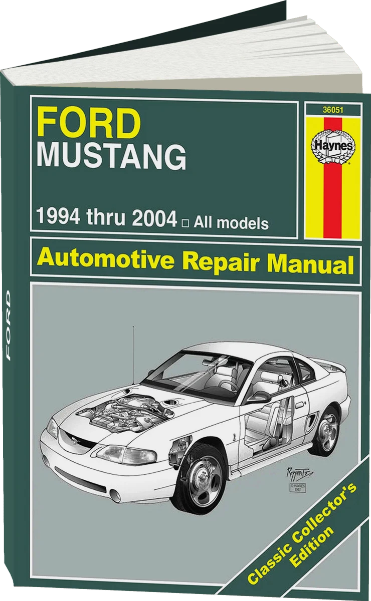 Classic Collector's Edition: Ford Mustang (1994-2004) Haynes Repair Manual - Hardcover