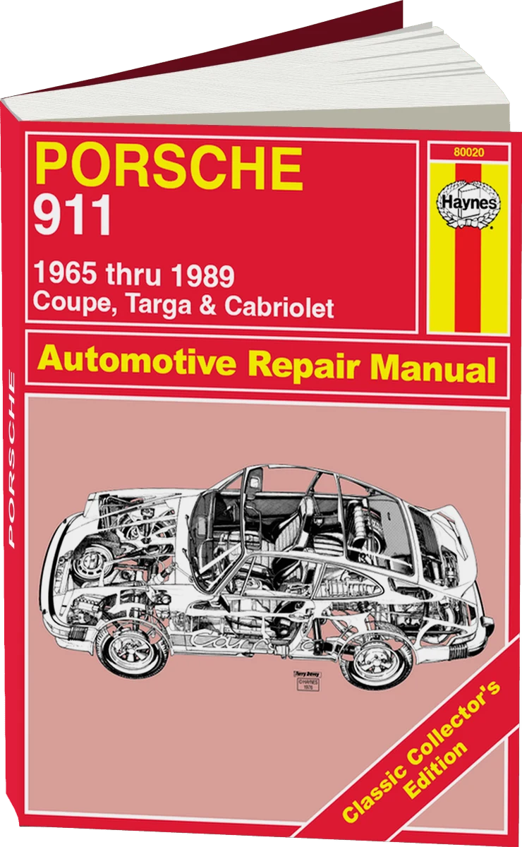 Classic Collector's Edition: Porsche 911 (65-89) for Coupe, Targa & Cabriolet Haynes Repair Manual