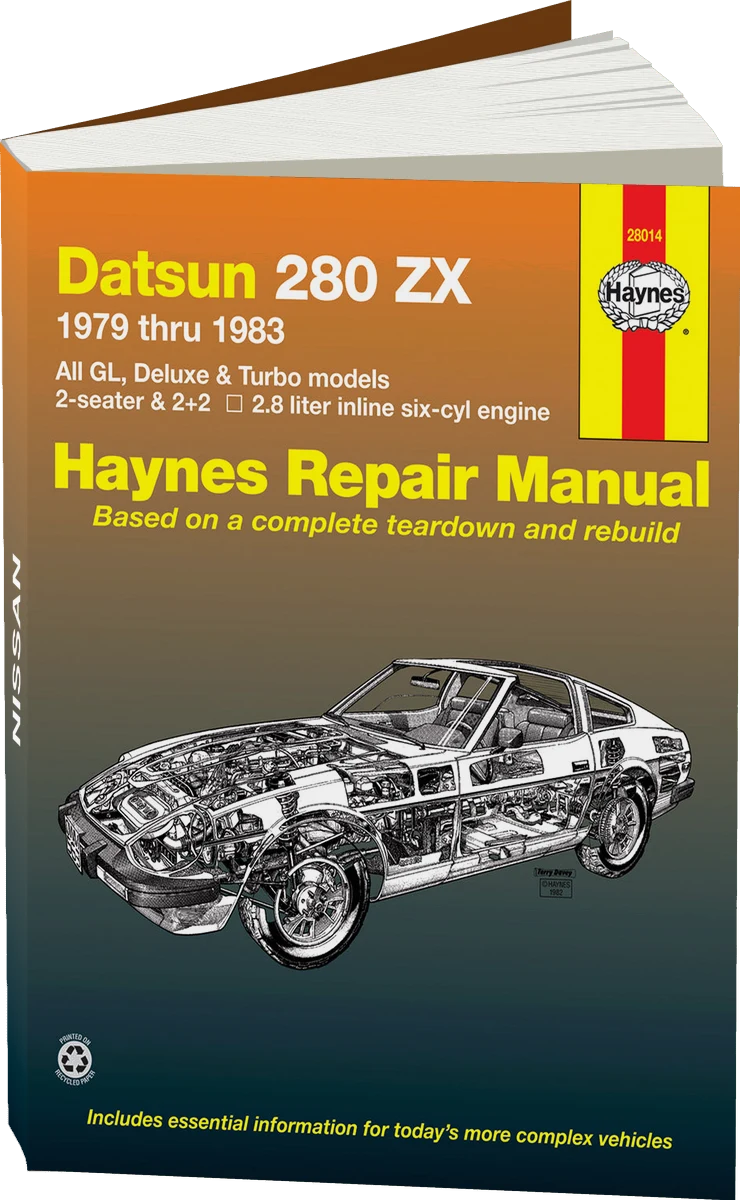 Datsun 280ZX (1979-1983) Haynes Repair Manual (USA)