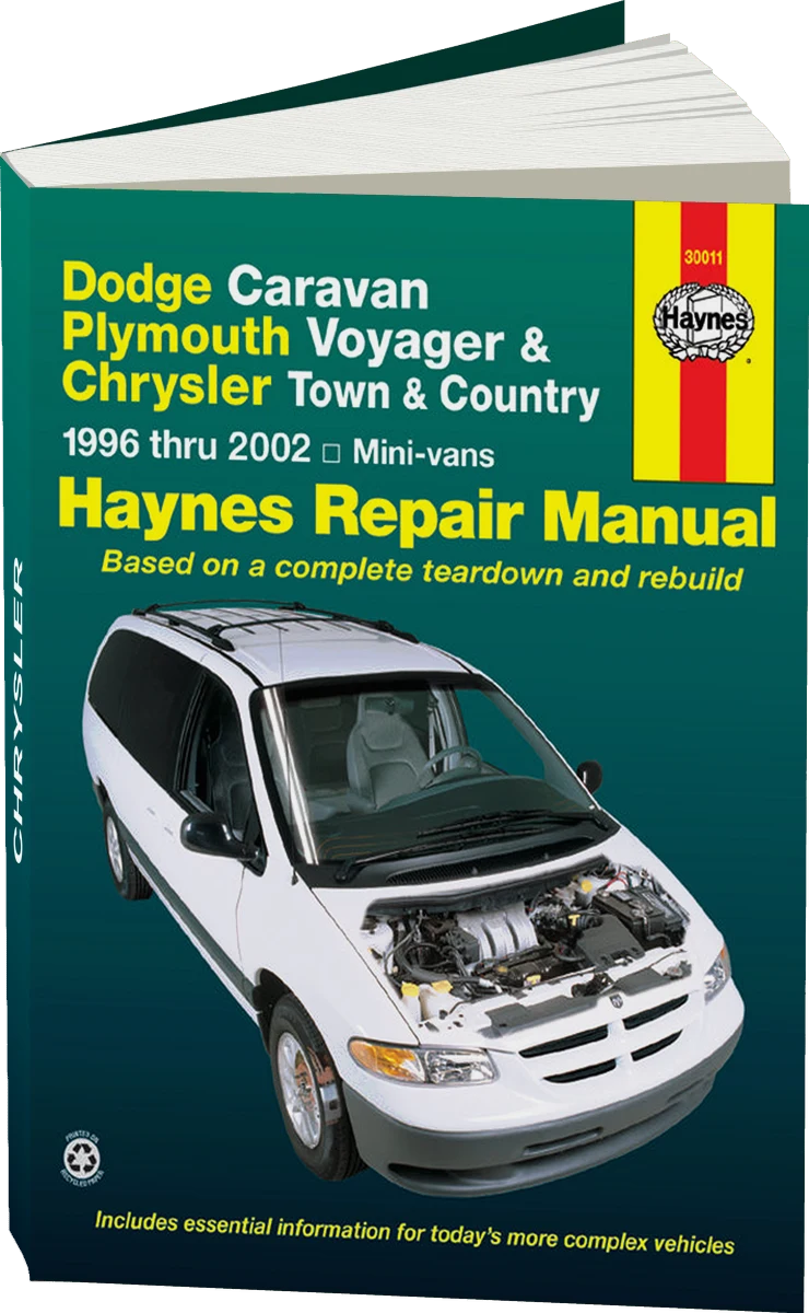 Dodge Caravan, Plymouth Voyager & Chrysler Town & Country inc. Grand Caravan (96-02) Haynes Repair Manual