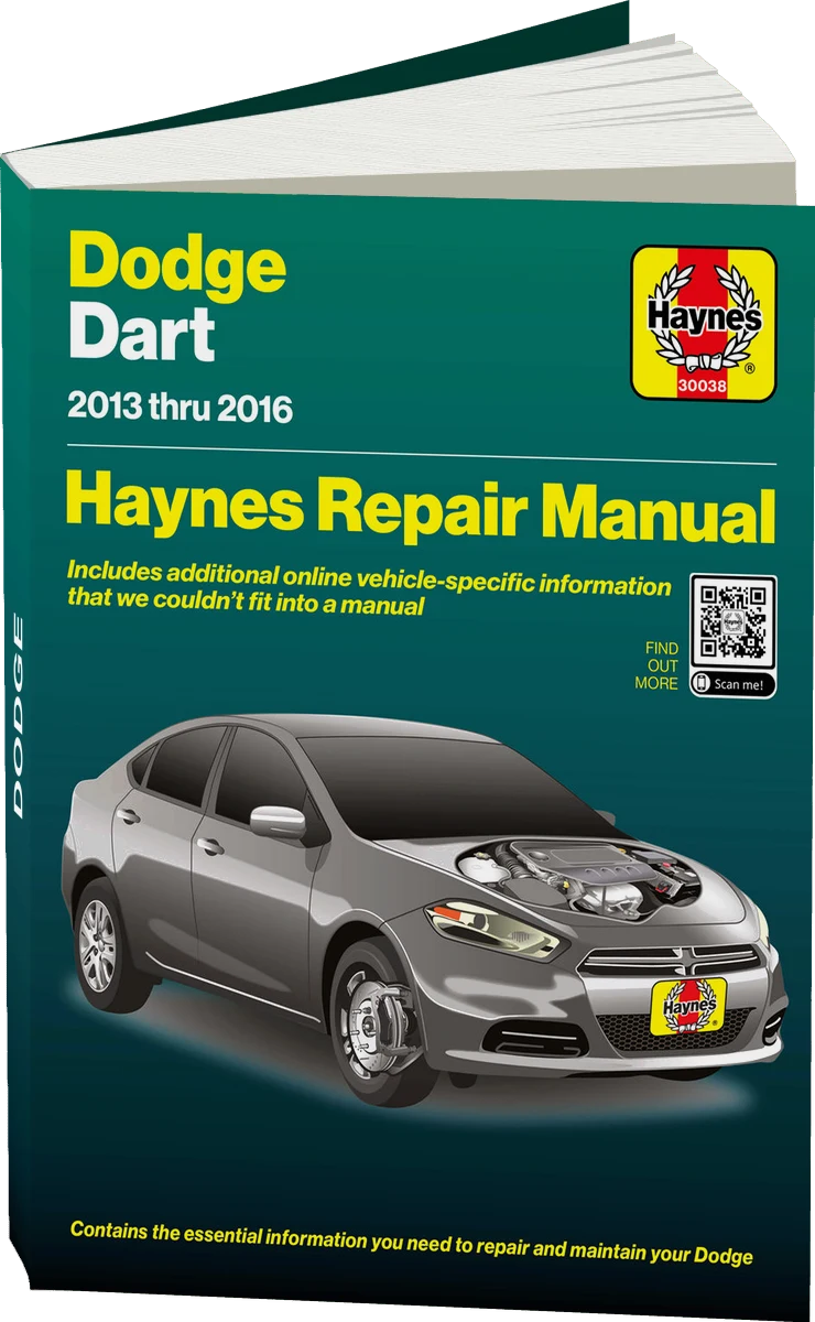 Dodge Dart (2013 - 2016) Haynes Repair Manual