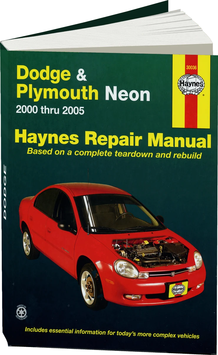 Dodge & Plymouth Neon (00-05) Haynes Repair Manual