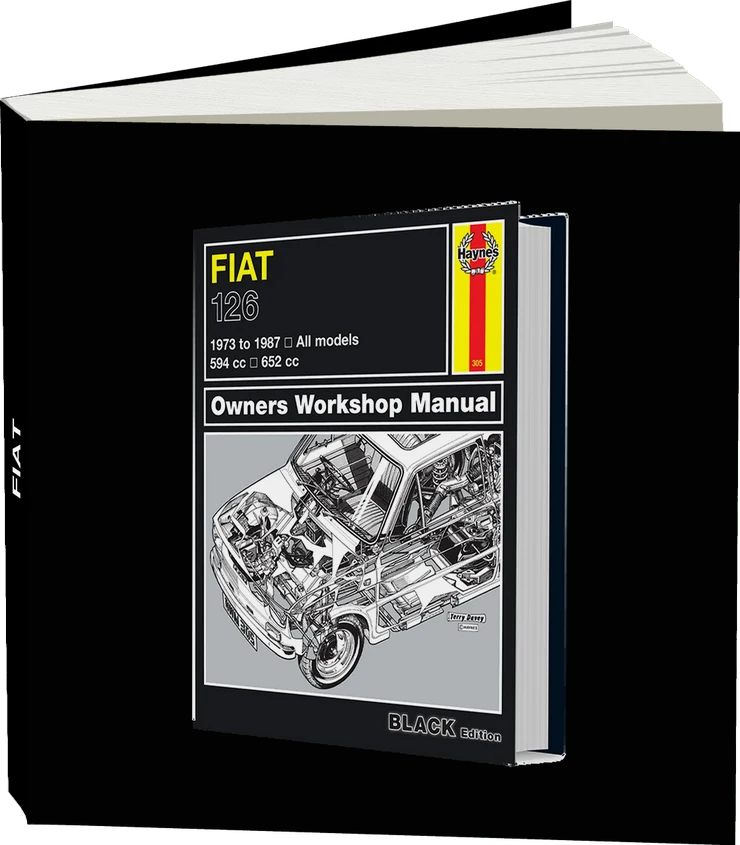 Fiat 126 (1973-1987) Haynes Repair Manual  - Premium Hardback Edition