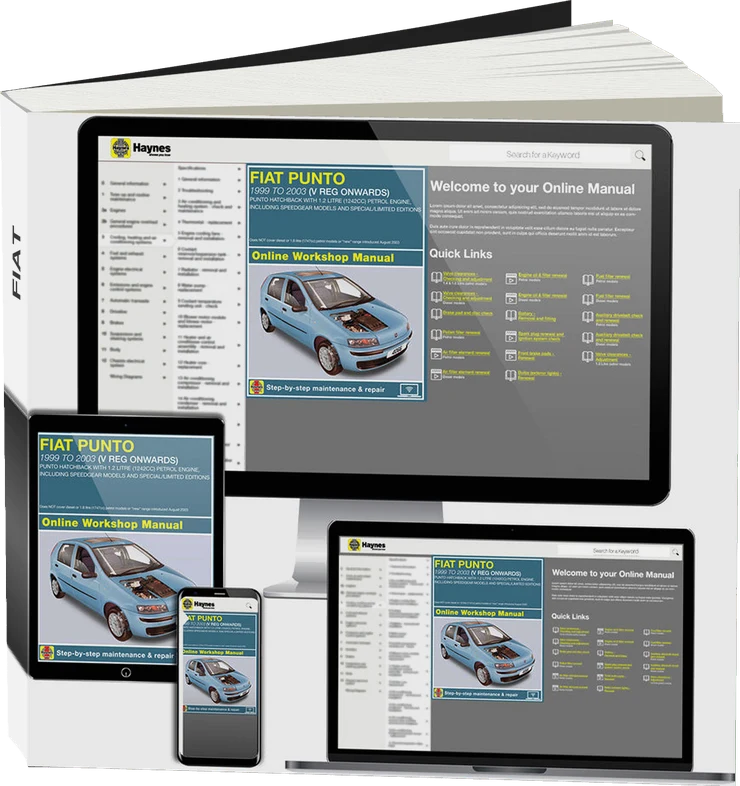 Fiat Punto Petrol (1999-2003) Haynes Online Manual