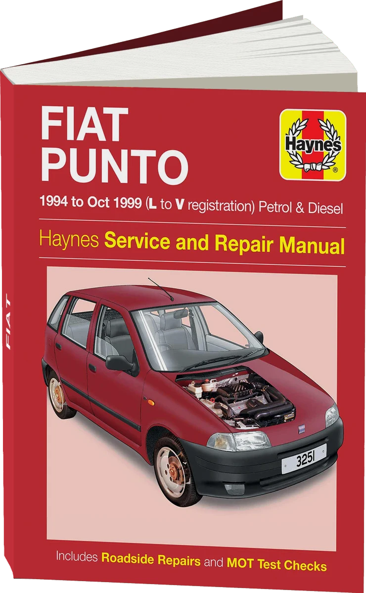 Fiat Punto Petrol & Diesel (1994-Oct 1999) Haynes Repair Manual