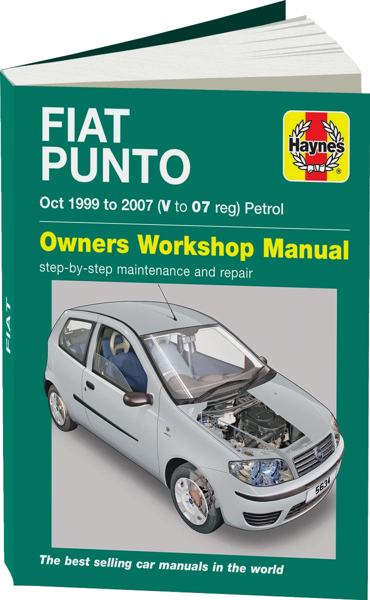 Fiat Punto petrol (Oct 99 - 07) Haynes Repair Manual