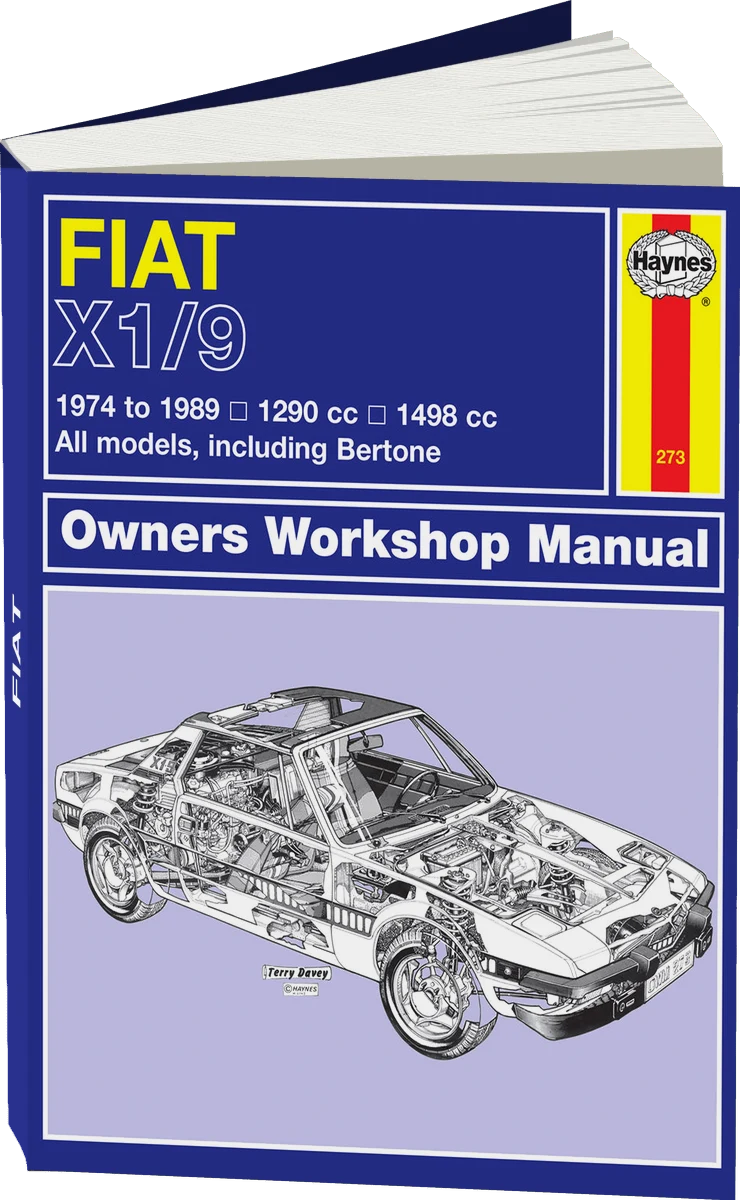 Fiat X1/9 (74 - 89) Haynes Repair Manual