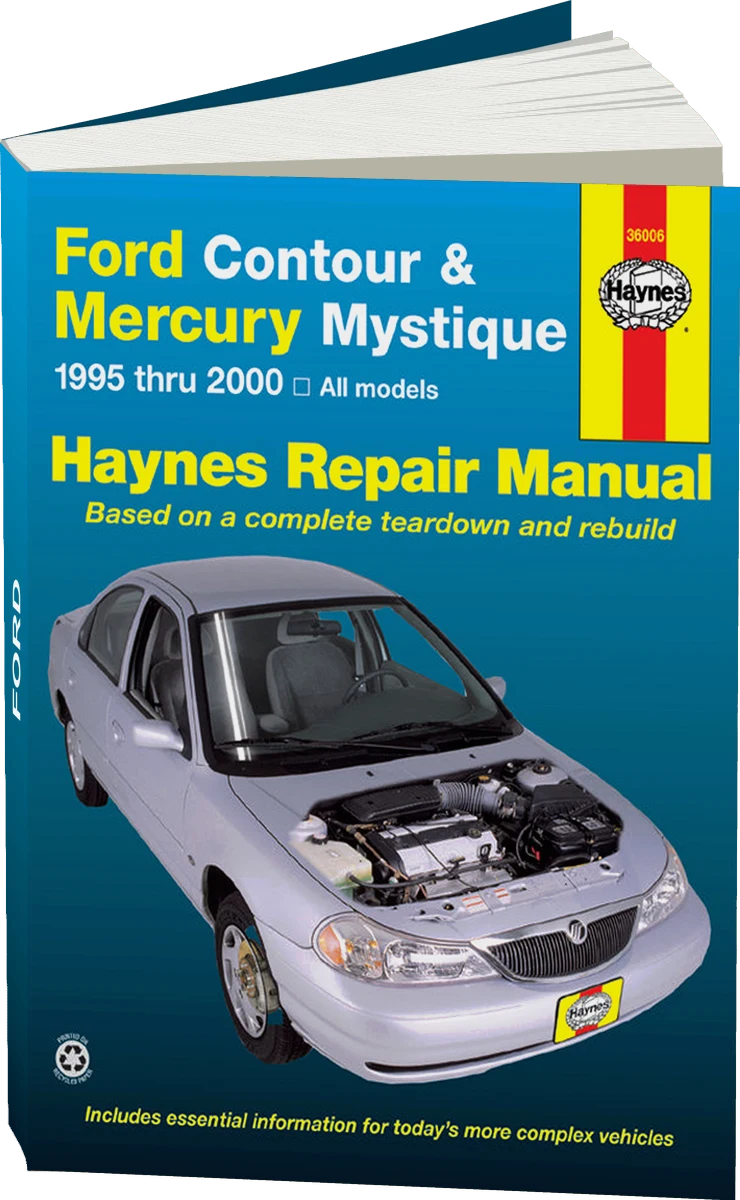 Ford Contour & Mercury Mystique (1995-2000) Haynes Repair Manual (USA)