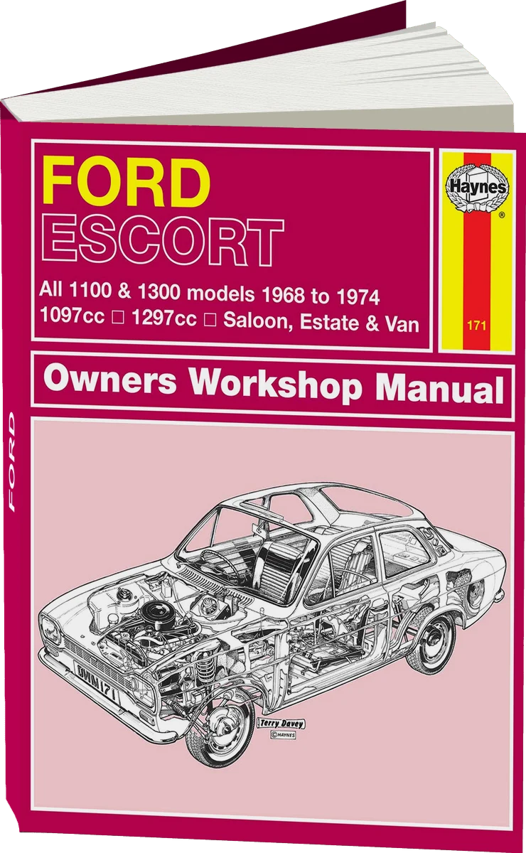 Ford Escort Mk I 1100 & 1300 (1968-1974) Haynes Repair Manual