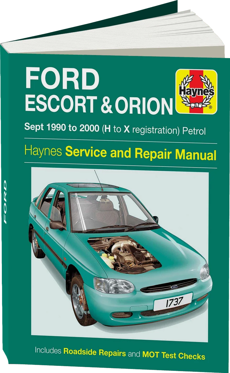 Ford Escort & Orion Petrol (Sept 1990-2000) Haynes Repair Manual