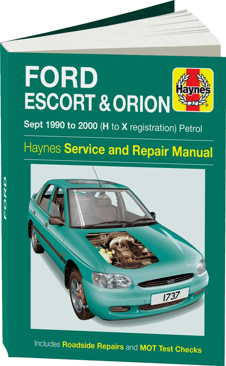 Ford Escort & Orion Petrol (Sept 90 - 00) Haynes Repair Manual
