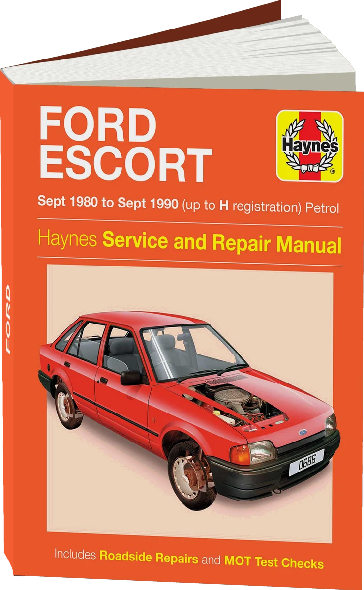 Ford Escort Petrol (Sept 1980-Sept 1990) Haynes Repair Manual