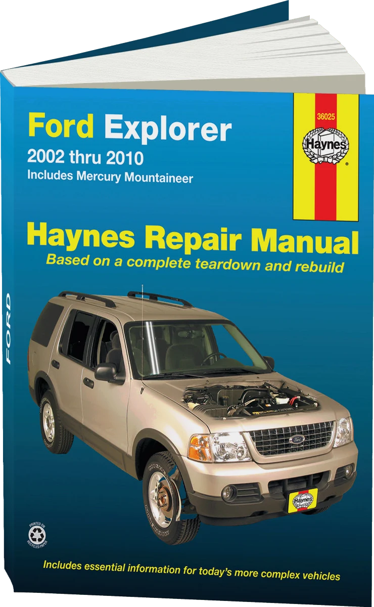 Ford Explorer & Mercury Mountaineer (02-10) Haynes Repair Manual