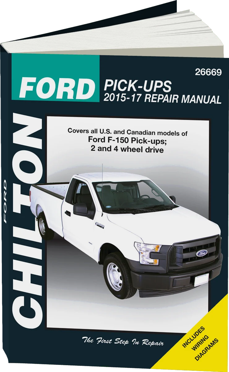 Ford F-150 2WD & 4WD Pick-Ups for 2015-17 Chilton Repair Manual