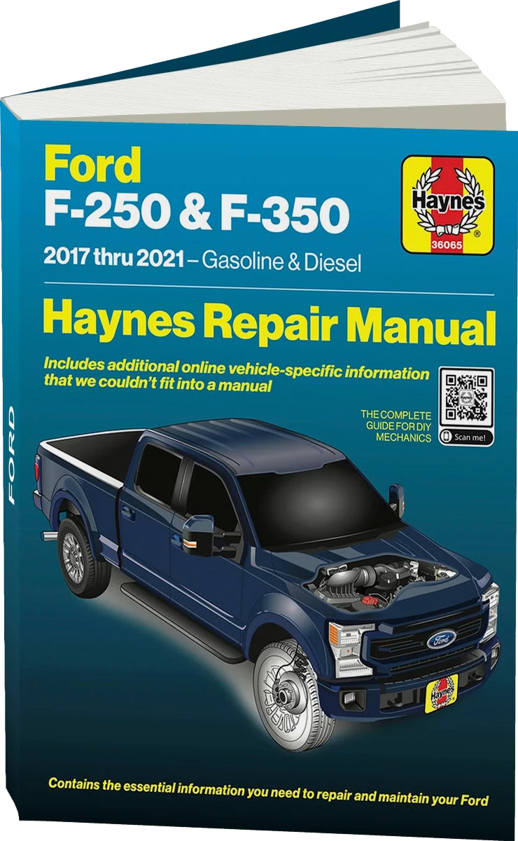 Ford F-250 and F-350 (2017 - 2021) Haynes Repair Manual