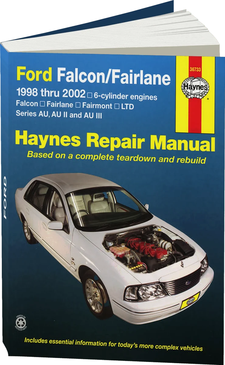 Ford Falcon (98-02), Fairlane (98-02) & LTD (98-02) Haynes Repair Manual (AUS)