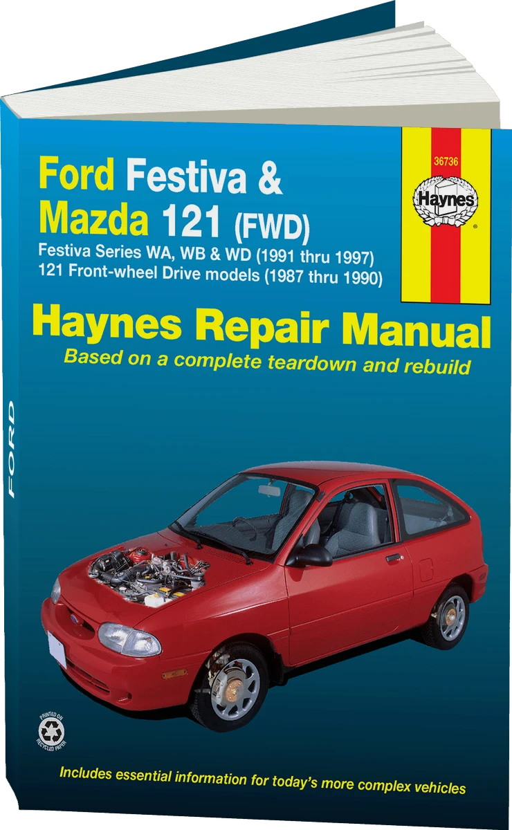 Ford Festiva (91-97) and Mazda 121 (87-90) Haynes Repair Manual